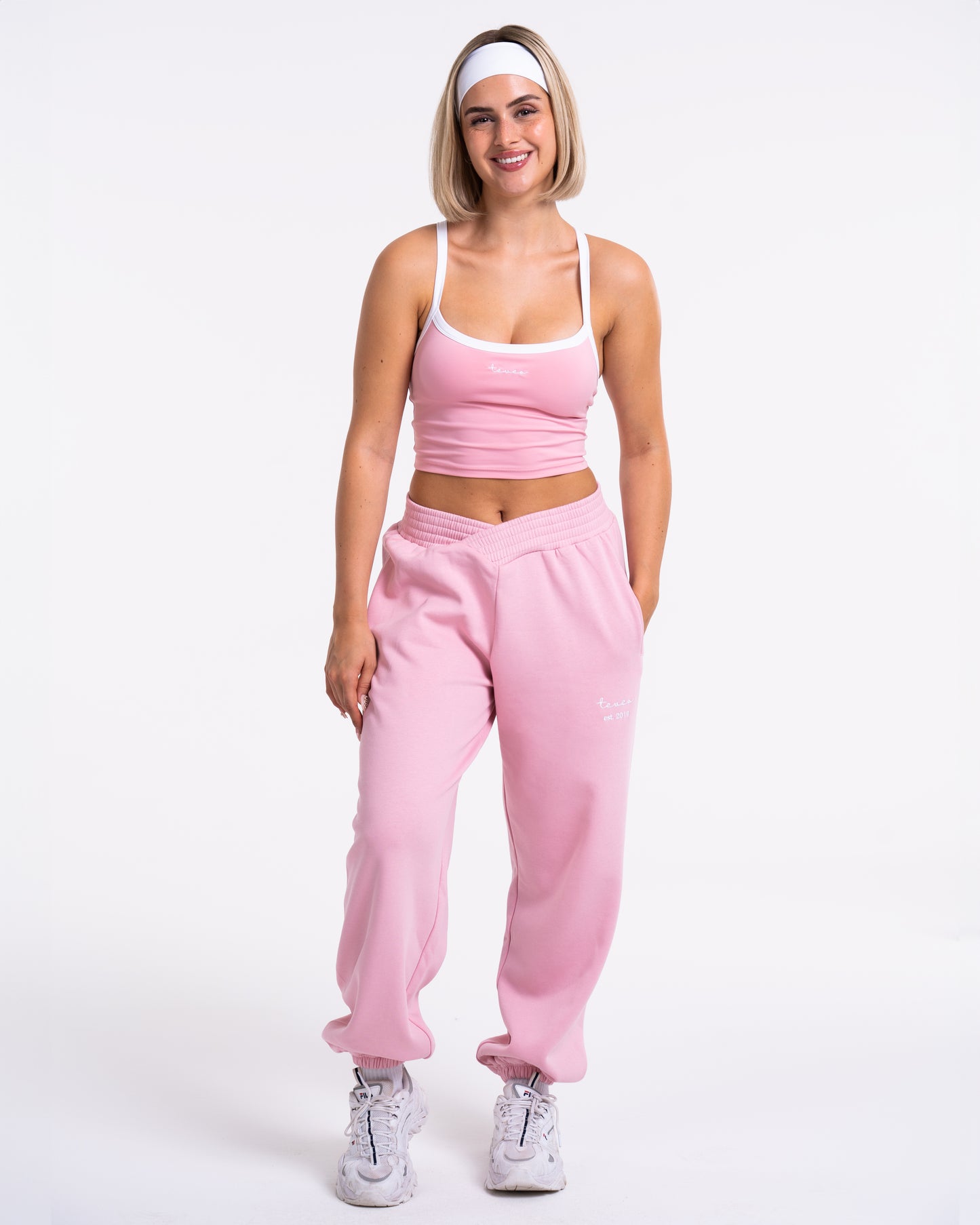 Fearless V-Shape Oversized Jogger "Rosa"